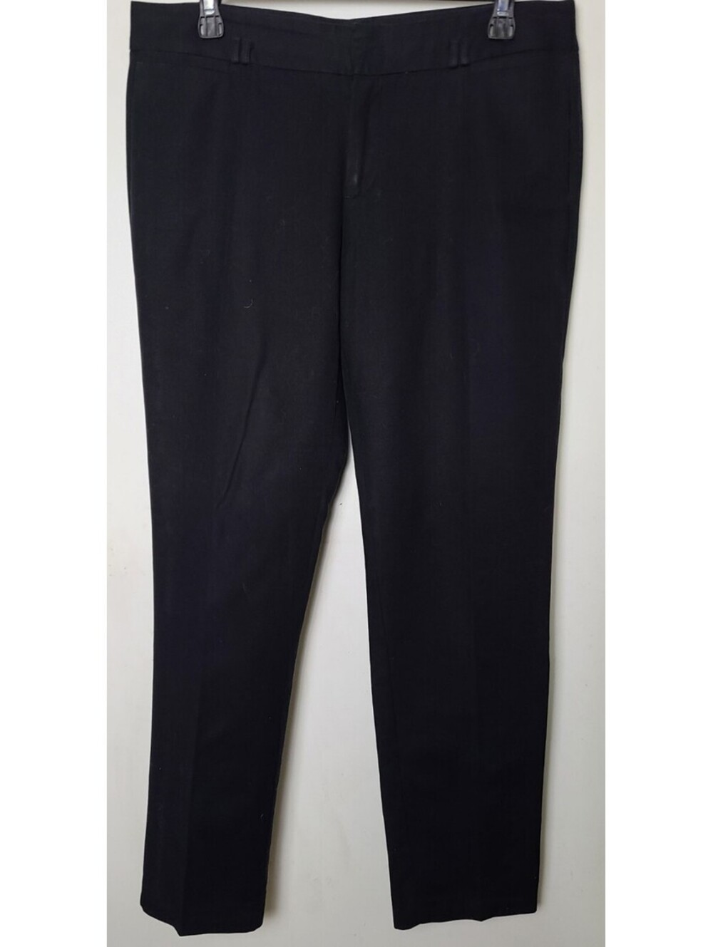 Calvin Klein Black Dress Pants Womens Size 10 Straight Leg Career Stretch